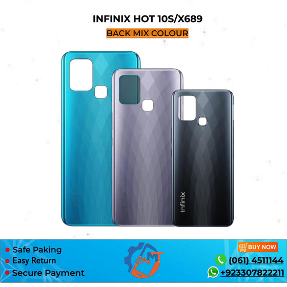 INFINIX Hot 10S/X689 Back Cover Mix Color
