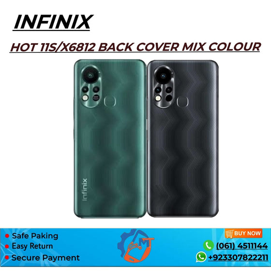 HOT 11S/X6812 BACK COVER MIX COLOUR