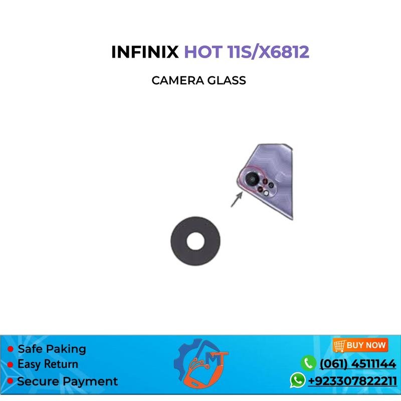 HOT 11S/X6812 CAMERA GLASS