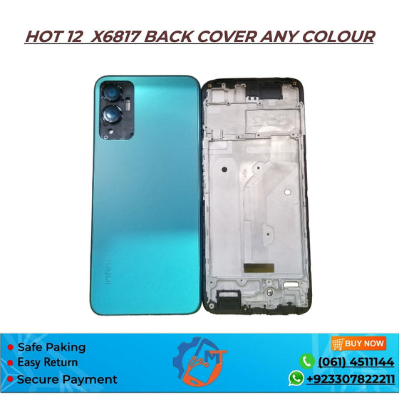 HOT 12 /X6817 BACK COVER MIX COLOUR