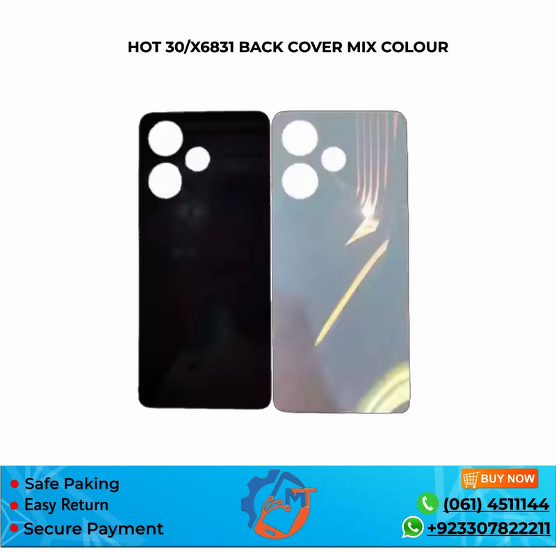 HOT 30/X6831 BACK COVER MIX COLOUR