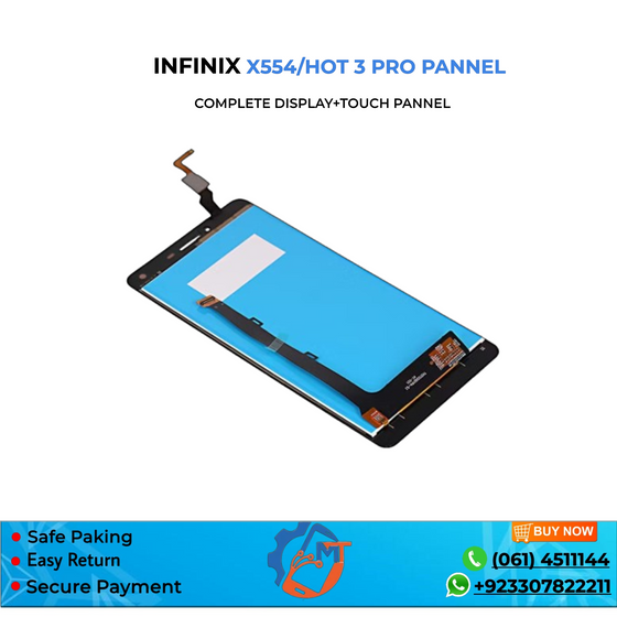 X554/HOT 3 PRO  PANNEL INFINIX BLACK