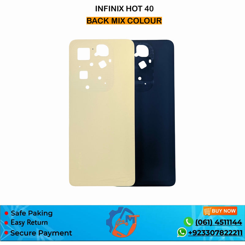 HOT 40/X6836 BACK COVER INFINEX MIX
