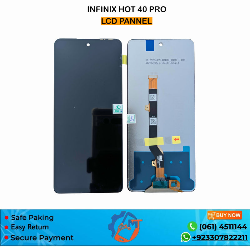 HOT 40 PRO / X6837 PANNEL SVC