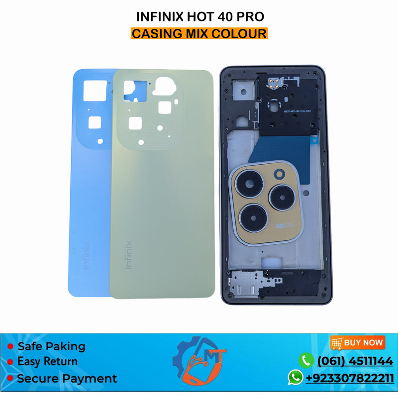 HOT 40 PRO/X6837 CASING INFINIX MIX COLOUR