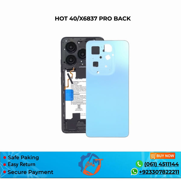 HOT 40/X6837 PRO BACK COVER MIX COLOUR