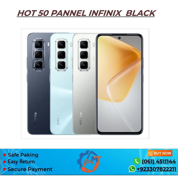 HOT 50 /X6882/SPARK 30  SVC PANNEL INFINIX BLACK