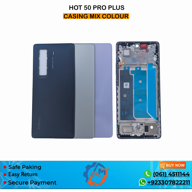 HOT 50 PRO+ CASING INFINIX MIX COLOUR
