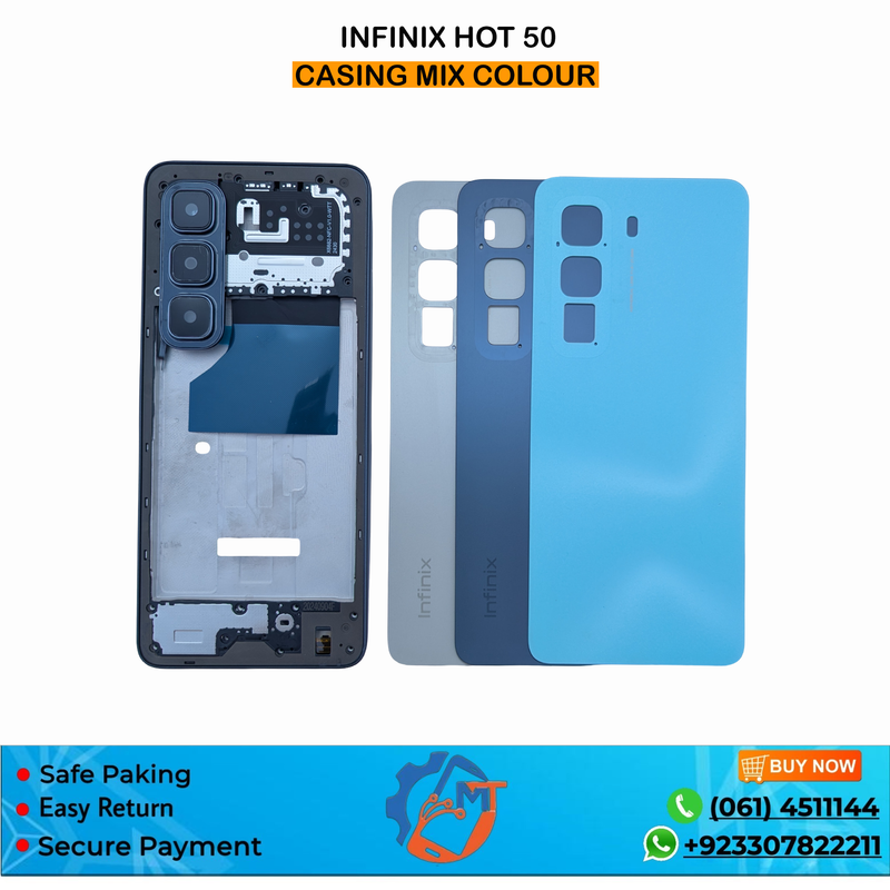 HOT 50 CASING INFINIX MIX COLOUR