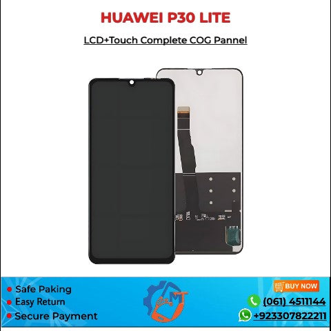 P30 LITE PANNEL COG BLACK