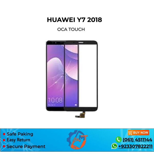 Y7 2018 OCA TOUCH HUAWEI BLACK