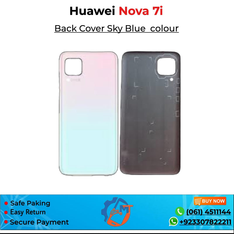 NOVA 7I BACK COVER SKY BLUE