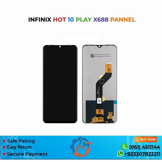 HOT 10 PLAY/X688 PANNEL BLACK
