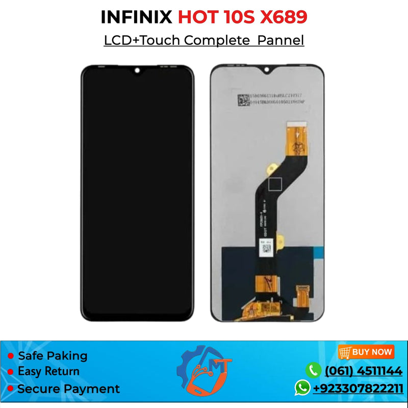 HOT 10S/X689 PANNEL BLACK