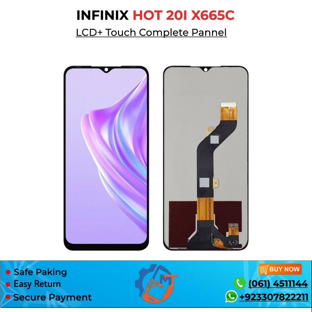 HOT 20I/X665C PANNEL INFINIX BLACK