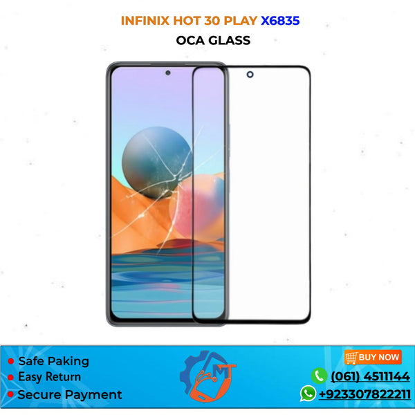 X6835/HOT 30 PLAY OCA GLASS INFINIX