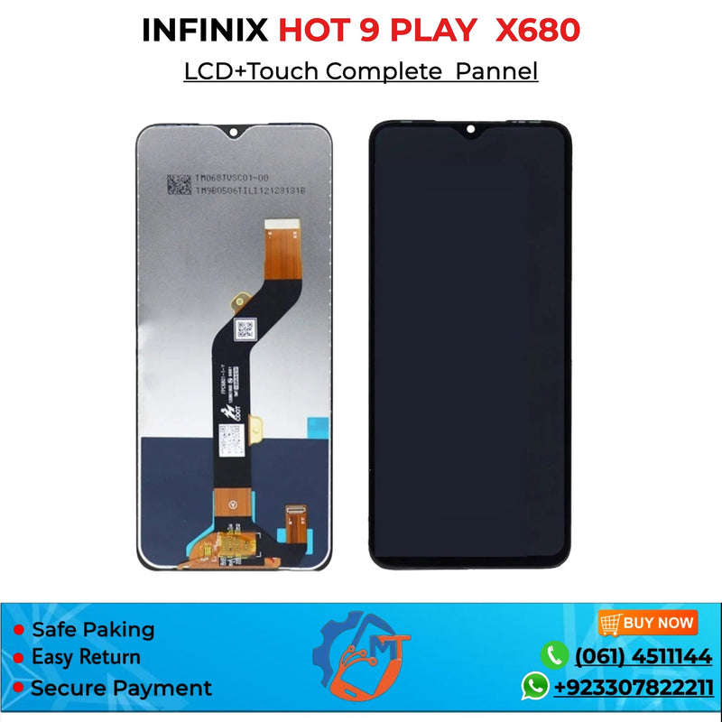 HOT 9 PLAY/X680 PANNEL BLACK SVC