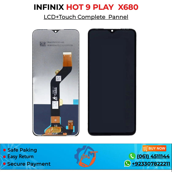 HOT 9 PLAY/X680 PANNEL BLACK