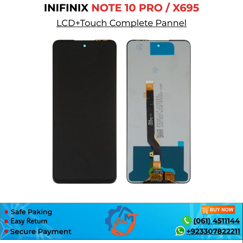 NOTE 10 PRO/X695 PANNEL BLACK