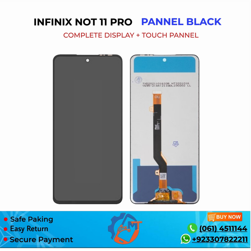 NOTE 11 PRO/X697 PANNEL BLACK