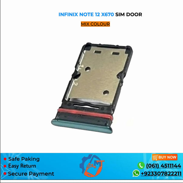 NOTE 12/X670 SIM DOOR INFINIX