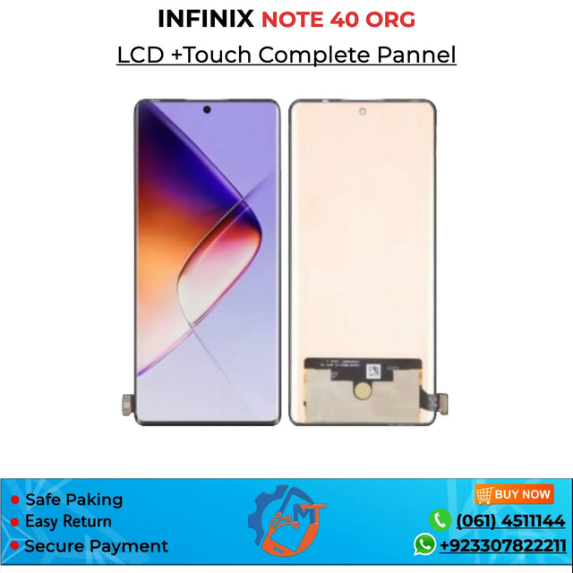 NOTE 40 PANNEL INFINIX ORG