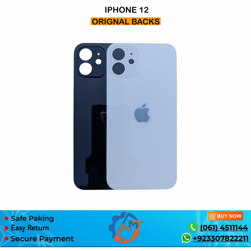 IPHONE 12 ORG BACK COVER MIX COLOUR