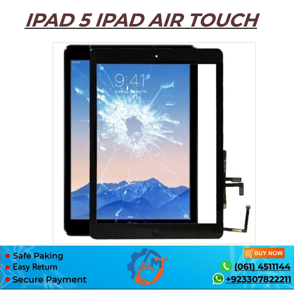 IPAD 5/IPAD AIR TOUCH IPHONE BLACK