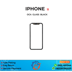 IPHONE 11 OCA GLASS BLACK