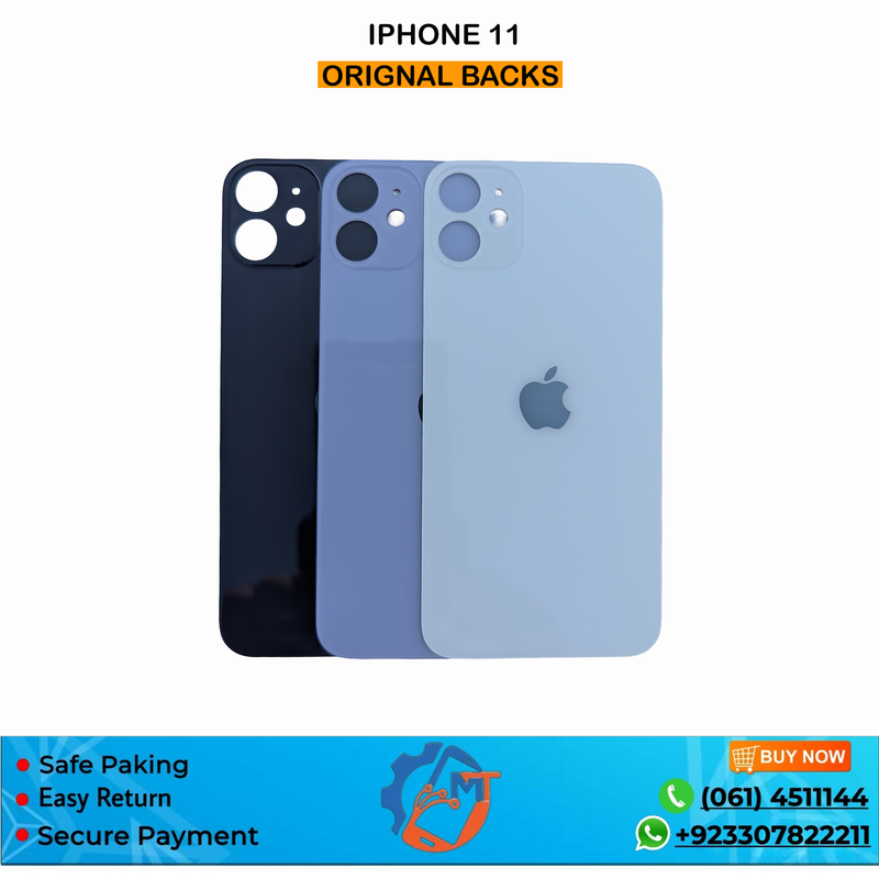 IPHONE 11 ORG BACK COVER MIX COLOUR
