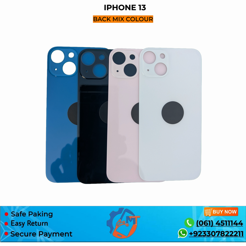 IPHONE 13 BACK COVER MIX COLOUR