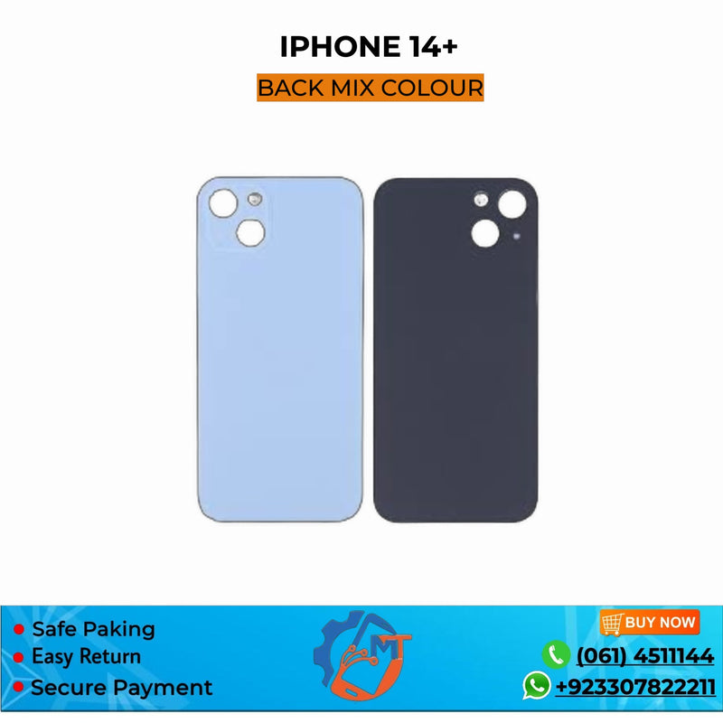 IPHONE 14+ BACK COVER MIX COLOUR