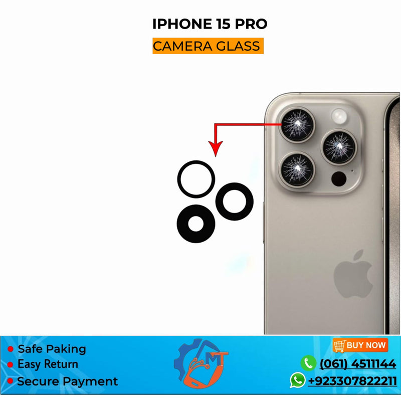 IPHONE 15 PRO CAMERA GLASS