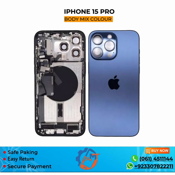 IPHONE 15 PRO CASING MIX COLOUR