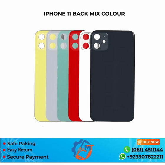 IPHONE 11 BACK COVER YELLOW