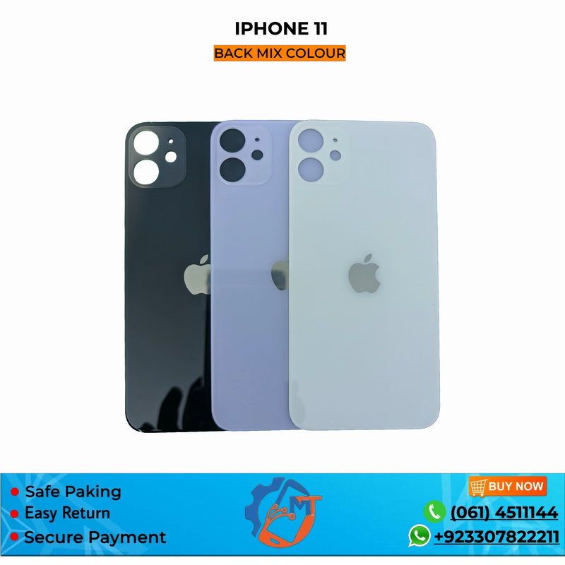 IPHONE 11 BACK COVER PURPEL