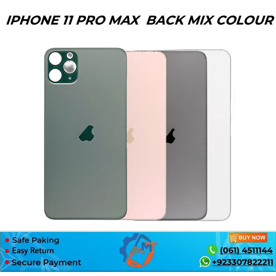 IPHONE 11 PRO MAX BACK COVER BLACK