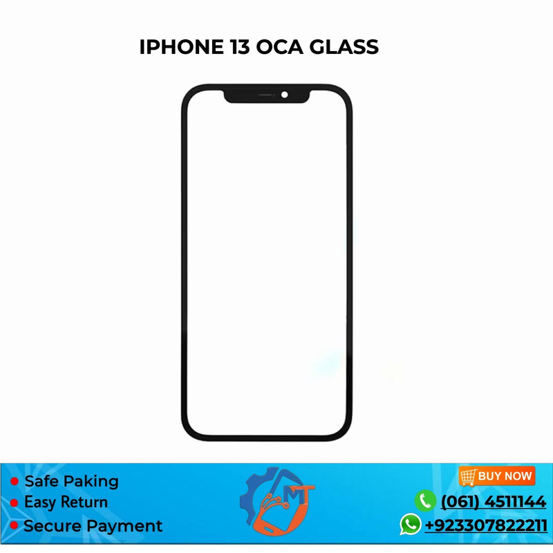 IPHONE 13 OCA GLASS BLACK