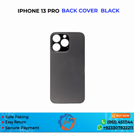 IPHONE 13 PRO BACK COVER BLACK