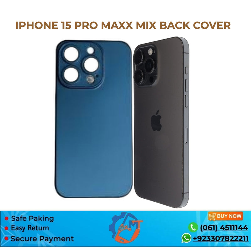 IPHONE 15 PRO MAXX  BACK COVER BLACK