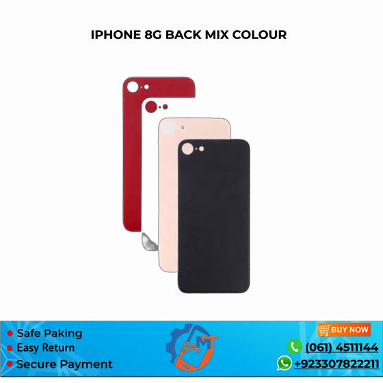 IPHONE 8G BACK COVER WHITE