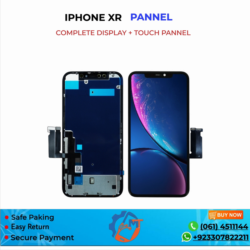 IPHONE XR PANNEL JK BLACK