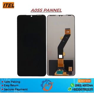 A05S PANNEL BLACK ITEL