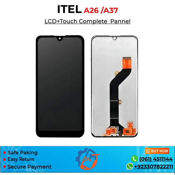 A26/A37 PANNEL BLACK ITEL
