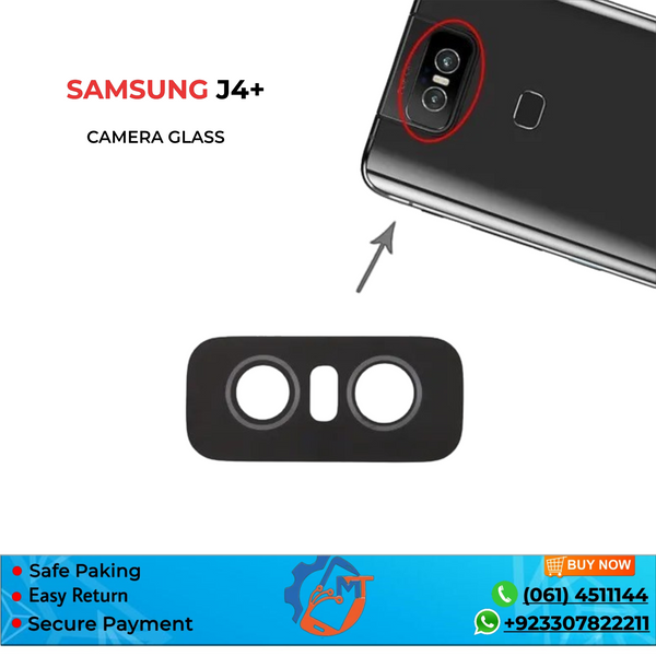 J4+ CAMERA GLASS