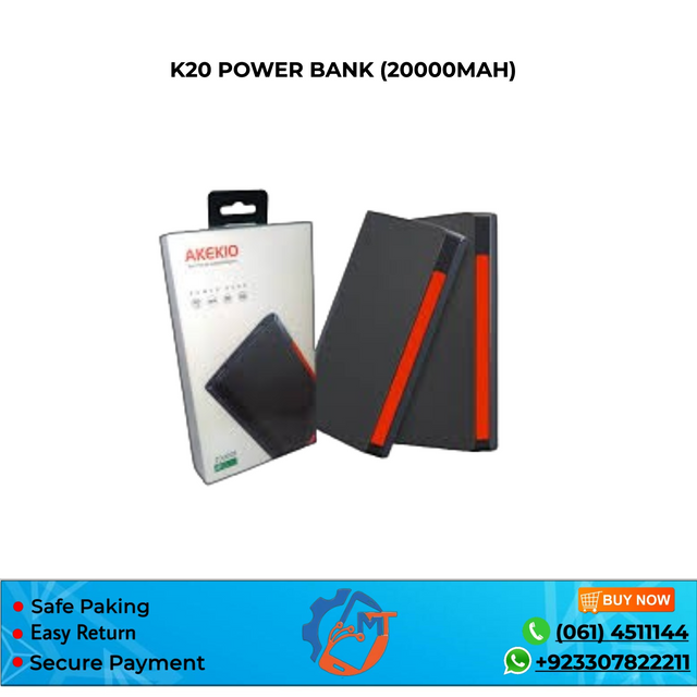 K20 POWER BANK (20000MAH)