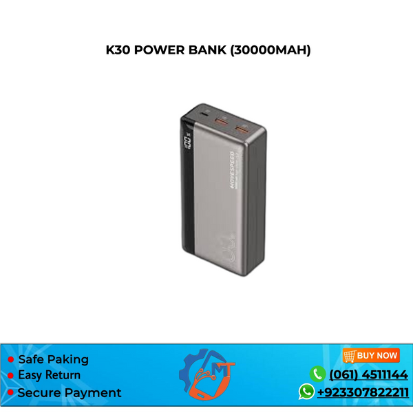 K30 POWER BANK (30000MAH)