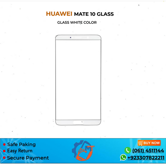 MATE 10 GLASS HUAWEI WHITE