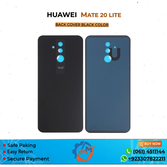 MATE 20 LITE BACK COVER BLACK