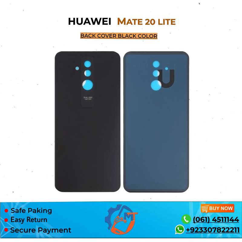 MATE 20 LITE BACK COVER BLACK